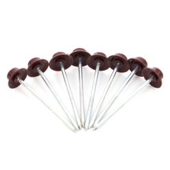 Nagel für Bitumenwellplatten, Onduline, rot, 100Stk