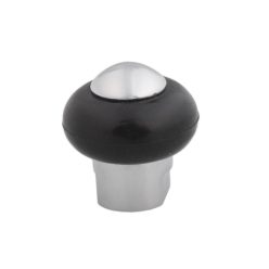 Ajtó ütköző,  polírozott króm, 35 mm