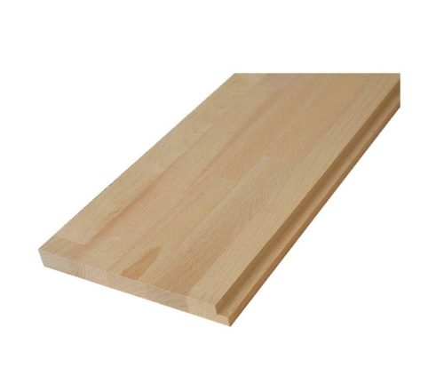 Gehobeltes Holzregal Buche 1200 x 200 x 20 mm