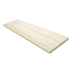 Gehobeltes Holzregal Kiefer 900 x 280 x 28 mm