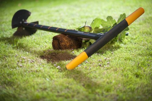 Handbohrmaschine, Fiskars 134720, Stahl, D 15 cm, 1,11 m