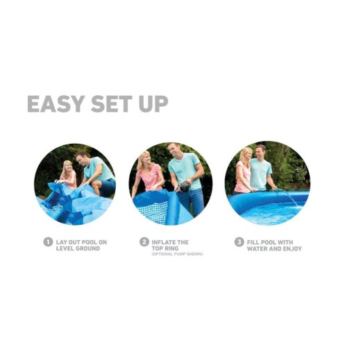 Intex Easy Set Pool mit Warmwasserbereiter 305x76c