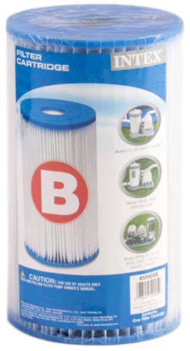 Intex B waschbare Filterpatrone Krystal Clear