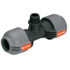 Sprinklersystem T-elem 25 mm x 1/2" külső menet