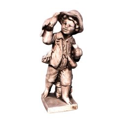 Taubenjunge Statue, 20x20x60 cm