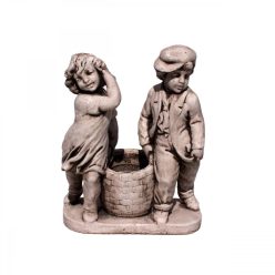 Skulptur mit ein paar Körben, 50x25x65 cm