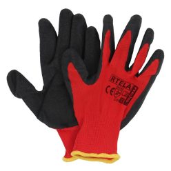 Védőkesztyű 9 méretű piros