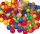 Intex színes labdák, 8 cm, 100 darab készlet