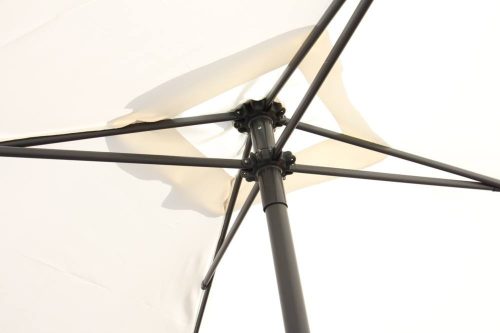 Regenschirm 200x200cm cremefarben