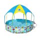 Pool mit Metallrahmen, BESTWAY 56432 Splash-In-Shade 244x51 cm