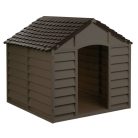 Hundehütte, 0-7015, PVC, braun, 78 x 84,5 x 80,5 cm