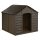 Hundehütte, 0-7015, PVC, braun, 78 x 84,5 x 80,5 cm