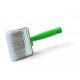 YES Blockbrush synt 70, Deckpinsel, synthetische Borstenmischung, grüner Kunststoffstiel