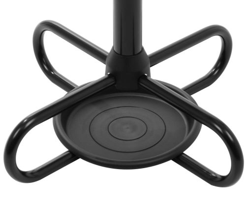 Kleiderbügel mit 12 Bügeln, schwarz, 540 x 540 x 1730 mm, 1C