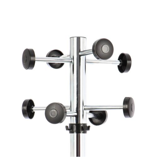 Kleiderbügel mit 12 Bügeln, Chrom 540 x 540 x 1730 mm, 1C