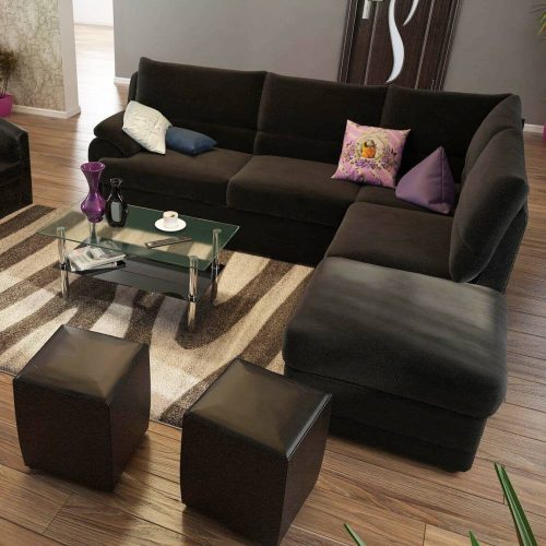 Würfelquaste, 38 x 38 x 45 cm