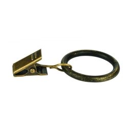   Gesimsreifen mit Pinzette Metall, Altgold, 19 mm, 10 Stück / Set