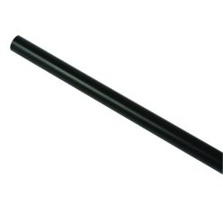 Gesimsstange Metall, 20 mm / 160 cm, schwarz