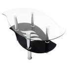 Couchtisch, 103x60x45,5cm, MC-01, schwarz 2C