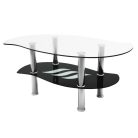 Couchtisch, 103x60x45,5cm, MC-01, schwarz 2C