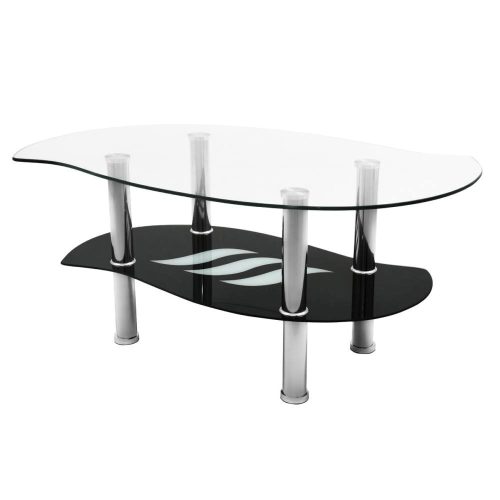 Couchtisch, 103x60x45,5cm, MC-01, schwarz 2C