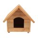Kleine Hundehütte, Lorbeer, Holz, 63,5 x 54 x 67 cm
