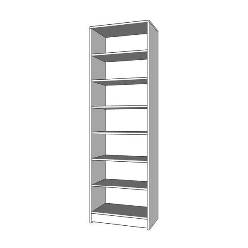 Cipősszekrény 60x191,5x33cm Neo Sonoma 2C