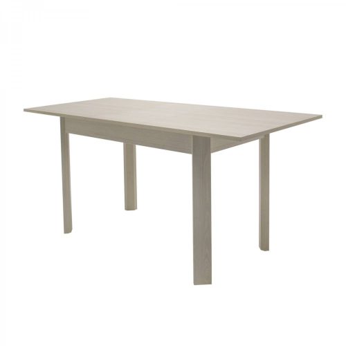 Serena ausziehbarer Küchentisch, 6 Personen, Eiche weiß, 118/156 x 68 x 76 cm 1C