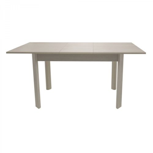 Serena ausziehbarer Küchentisch, 6 Personen, Eiche weiß, 118/156 x 68 x 76 cm 1C