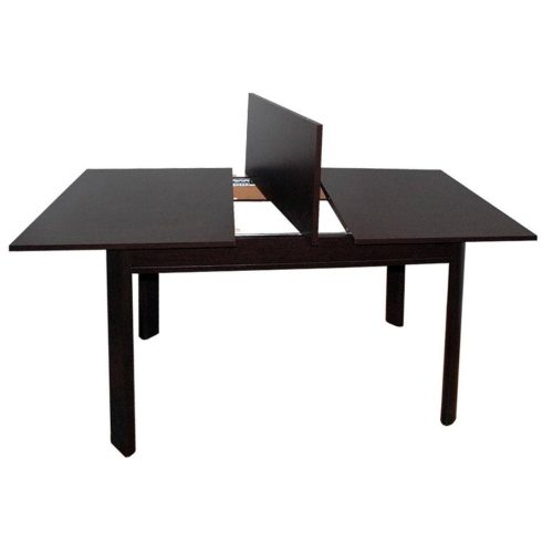 Ausziehbarer Küchentisch, Serena, 6 Personen, Wenge, 118/156 x 68 x 76 cm, 1C