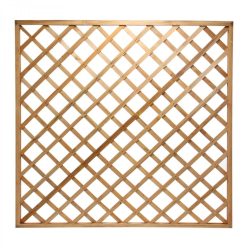 Fa dekoratív kerítés, 180 x 180 cm