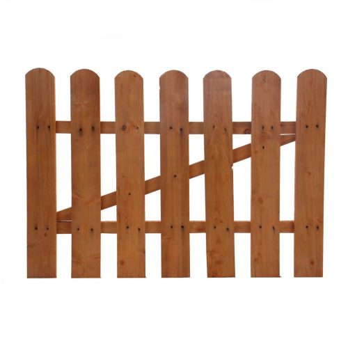 Fából készült kerítéskapu a kerthez, 85 x 85 cm