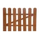 Holzzauntor für den Garten, 85 x 85 cm