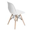 Rico Konyhai/nappali szék, fa + acél, fehér