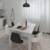Rico Küchen- / Wohnzimmerstuhl, Holz + Stahl, weiß
