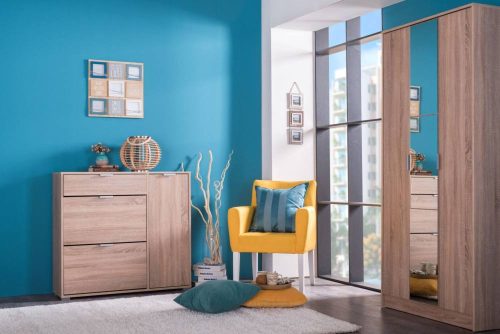 Cipősszekrény 102x94,5x33cm Arco Sonoma 2C