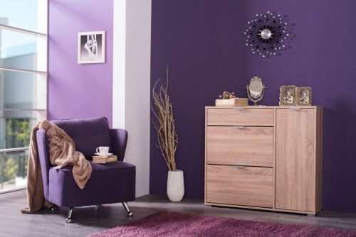 Cipősszekrény 102x94,5x33cm Arco Sonoma 2C