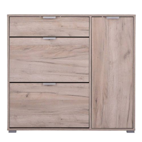 Schuhschrank 102x94,5x33cm Arco Grau 2C