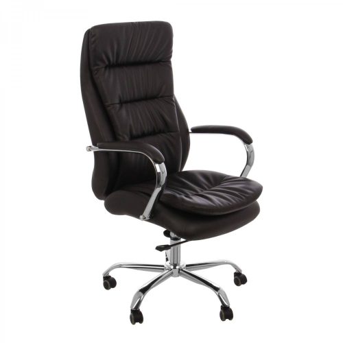 Kunstleder, Bürostuhl, braun