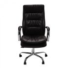 Kunstleder, Bürostuhl, braun