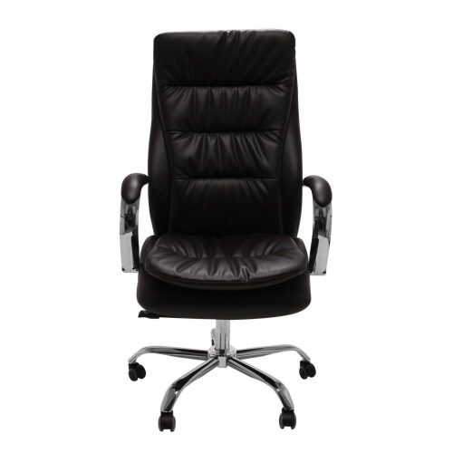 Kunstleder, Bürostuhl, braun