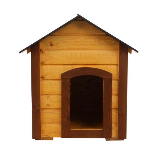 Kleine Hundehütte, Holz, 75 x 57 x 74 cm