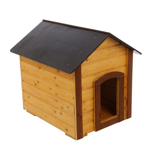 Kleine Hundehütte, Holz, 75 x 57 x 74 cm