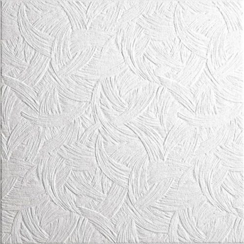 Deckenplatte, T133, weiß, 50 x 50 x 1 cm