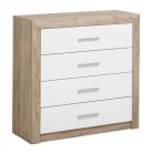 Kommode mit 4 Schubladen, 93x90,5x35cm, Etna 4F 2C