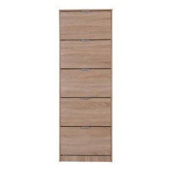   Schuhschrank Sonoma Eiche, Hugo, 67 x 191,5 x 28 cm (ca. 25 Paar Schuhe) 2C