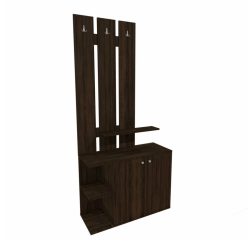 Vorraumschrank, Sonoma dunkel, 920 x 370 x 2000 mm 2C