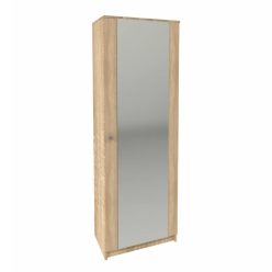 Flurschrank, Elda, Bardolino-Eiche, 550 x 370 x 1850 mm, 2C