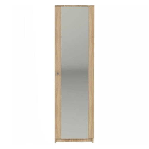 Flurschrank, Elda, Bardolino-Eiche, 550 x 370 x 1850 mm, 2C