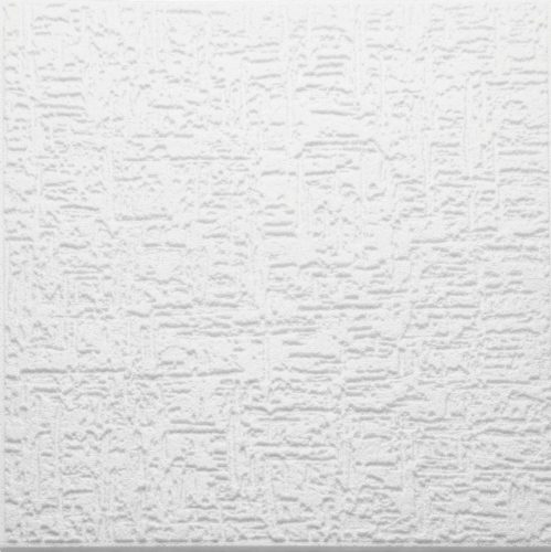 Álmennyezeti lap, T102, fehér, 50 x 50 x 1 cm